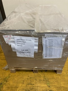 1 X PALLET OF ASSORTED CAR PARTS TO INCLUDE AVA FAN, ABS SENSOR