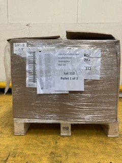 1 X PALLET OF ASSORTED CAR PARTS TO INCLUDE BRAKE HOSE, ENGINE MOUNTING, LAMBDA SENSOR