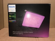 PHILIPS HUE WHITE AND COLOUR AMBIANCE DISCOVER OUTDOOR FLOODLIGHT.: LOCATION - A