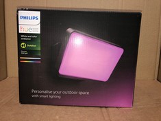 PHILIPS HUE PERSONAL WIRELESS LIGHTING OUTDOOR WHITE AND COLOUR AMBIANCE DISCOVER WALL LIGHT: LOCATION - C