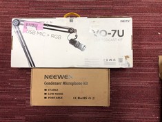 VO-7U USB PODCAST KIT + NEEWER CONDENSER MICROPHONE KIT: LOCATION - C