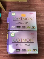QTY OF ITEMS TO INCLUDE KAZIMON DANCE MAT: LOCATION - D