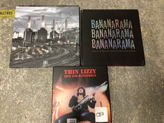 QTY OF ITEMS TO INCLUDE LIVE AND DANGEROUS THIN LIZZY : LOCATION - A RACK