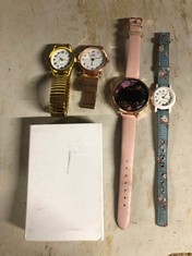 QTY OF WATCHES TO INCLUDE LADIES GOLD WATCH: LOCATION - D RACK