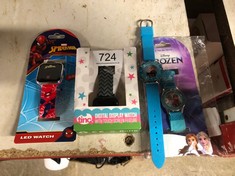 QTY OF ITEMS TO INCLUDE SPIDER-MAN SMART WATCH: LOCATION - D RACK