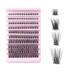 99 X WESTSPARK DIY EYELASHES EXTENSION, 140PCS LASHES CLUSTER, INDIVIDUAL 3D EFFECT FAUX LASHES NATURAL LOOK FOR ALL WOMEN & GIRLS - TOTAL RRP £411: LOCATION - B RACK