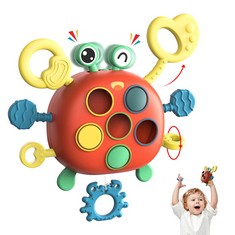 QTY OF ASSORTED ITEMS TO INCLUDE CRAB CHEERIOS EXERCISE BABY'S HAND EYE COORDINATION 18M+ RRP £258: LOCATION - C RACK