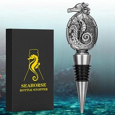 QTY OF ASSORTED ITEMS TO INCLUDE LULLEA SEAHORSE WINE STOPPER SEAHORSE WINE GIFTS GIFT BOX RRP £317: LOCATION - C RACK