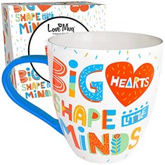 QTY OF ASSORTED ITEMS TO INCLUDE LOVE MUG TEACHER GIFTS TEACHING ASSISTANT GIFTS 400ML: LOCATION - C RACK