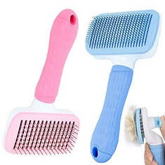 QTY OF ASSORTED ITEMS TO INCLUDE M&B PET SELF CLEANING HAIR REMOVER SLICKER BRUSH FOR DOGS AND CATS RRP £282: LOCATION - C RACK