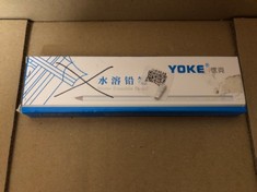 QTY OF ASSORTED ITEMS TO INCLUDE YOKE WATER ERASABLE PENCIL PACK OF 12 RRP £152: LOCATION - C RACK