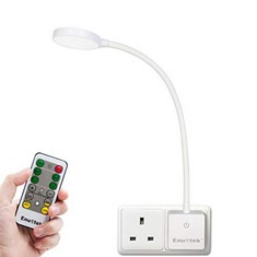 QTY OF ASSORTED ITEMS TO INCLUDE ENUTEK PLUG IN WALL LAMP WHITE REMOTE VERSION 4W RRP £207: LOCATION - C RACK