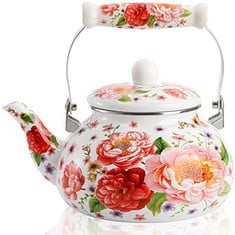 QTY OF ASSORTED ITEMS TO INCLUDE LVXIN TEA POT 2.5L ROSES COLOURED: LOCATION - C RACK