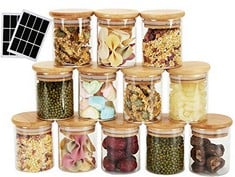 QTY OF ASSORTED ITEMS TO INCLUDE LAWEL 12PCS SPICE JARS 120ML RRP £154: LOCATION - C RACK