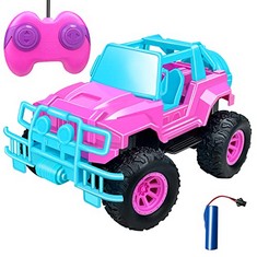 21 X HYMAZ REMOTE CONTROL CARS, REMOTE CONTROL OFF ROAD TRUCK FOR GIRLS TOYS, 1:20 SCALE GIRLS RACING CAR TOY REMOTE CONTROL TRUCK VEHICLES FOR TODDLERS, GREAT BIRTHDAY FOR GIRLS - TOTAL RRP £280: LO