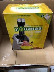 QTY OF ASSORTED ITEMS TO INCLUDE YONANAS DELUXE HEALTHY DESSERT MAKER RRP £177: LOCATION - C RACK