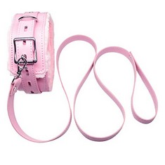 6 X GENERAL FAUX LEATHER SOFT PADDED PET DOG CHOKER COLLAR WITH DETACHABLE LEASH WHIPS , THICK  - TOTAL RRP £80: LOCATION - D RACK