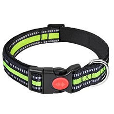 60 X UMI DOG COLLAR, ADJUSTABLE BASIC DOG COLLAR WITH SAFETY LOCKING BUCKLE AND SOFT NEOPRENE PADDED, DURABLE NYLON PET COLLARS FOR PUPPY SMALL MEDIUM LARGE DOGS - TOTAL RRP £292: LOCATION - E RACK