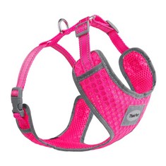 17 X THINKPET REFLECTIVE BREATHABLE SOFT AIR MESH NO PULL PUPPY CHOKE FREE OVER HEAD VEST VENTILATION HARNESS FOR PUPPY SMALL MEDIUM DOGS  - TOTAL RRP £219: LOCATION - E RACK