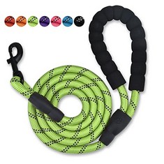 19 X OLODEER NYLON DOG LEASH WITH PADDED HANDLE, 5 FT LENGTH DOG LEASH FOR DAILY WALKING AND TRAINING,FIT FOR SMALL MEDIUM LARGE DOGS. - TOTAL RRP £158: LOCATION - A RACK
