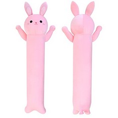QTY OF ASSORTED ITEMS TO INCLUDE LONG BUNNY PLUSH PILLOW TOY 107C PINK: LOCATION - F RACK