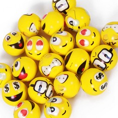 QTY OF ASSORTED ITEMS TO INCLUDE 20PCS STRESS BALL TOY SQUEEZE BALL MINIONS: LOCATION - H RACK
