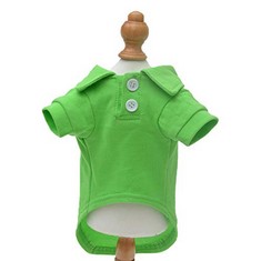 QTY OF PET CLOTHES TO INCLUDE LOVELONGLONG BASIC DOG POLO SHIRTS PREMIUM COTTON PINK -RRP £125: LOCATION - H RACK