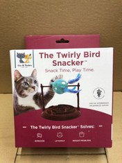 14 X DOC&PHOEBES CAT CO THE TWIRLY BIRD SNACKER TOY FOR CATS: LOCATION - A RACK