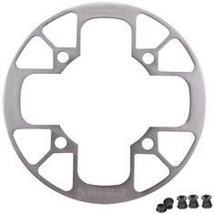 37 X UPANBIKE MOUNTAIN BIKE CHAINRING GUARD 104 BCD ALUMINUM ALLOY CHAINRING PROTECTOR COVER FOR 32~34T 36~38T 40~42T CHAINRING SPROCKETS , 32T-34T, SILVER  - TOTAL RRP £371: LOCATION - B RACK