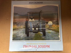 26 X THE WHIMSICAL WORLD OF THOMAS JOSEPH 2024 CALENDAR RRP £281: LOCATION - A RACK