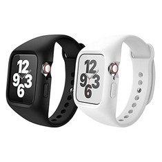 QTY OF ASSORTED ITEMS TO INCLUDE 2 PACK STRAPS COMPATIBLE WITH APPLE WATCH STRAP 44MM 45MM RRP £322: LOCATION - B RACK