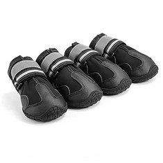 QTY OF ASSORTED ITEMS TO INCLUDE WATERPROOF DOG SHOES 4PCS 8, BLACK RRP: LOCATION - B RACK