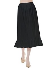 QTY OF ASSORTED ITEMS TO INCLUDE WOMEN'S COTTON HALF SLIP UNDERSKIRT BLACK XXL RRP £362: LOCATION - B RACK