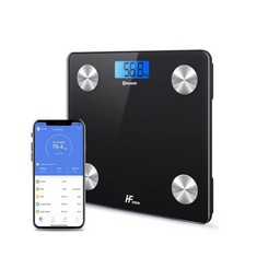 13 X BLUETOOTH SMART SCALE DIGITAL BATHROOM SCALES FOR BODY WEIGHT BODY FAT IOS ANDROID APP WIRELESS BODY COMPOSITION MONITOR, BMI, WATER, MUSCLE MASS BONE - TOTAL RRP £174:: LOCATION - C RACK