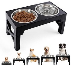 QTY OF ASSORTED ITEMS TO INCLUDE DOG BOWLS 5 HIGHTS MEDIUM LARGE:: LOCATION - C RACK