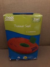 QTY OF ASSORTED ITEMS TO INCLUDE ZOGGS TRAINER SEAT FOR SWIMMING. 0-12 MONTHS RRP £167: LOCATION - D RACK