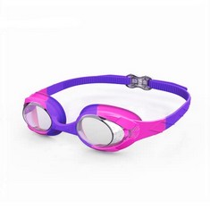 10 X SWAYSWAY KIDS SWIMMING GOGGLES - SWIM GOGGLES FOR KIDS 4-12 YEARS, ANTI-FOG EASILY ADJUSTABLE SWIMMING GOGGLES FOR BOYS GIRLS CHILDREN (PINK & PURPLE, TRANSPARENT) - TOTAL RRP £80: LOCATION - E