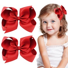 QTY OF ASSORTED ITEMS TO INCLUDE 2 PCS RIBBON HAIR BOW 6 INCH. RED. RRP £415.: LOCATION - E RACK