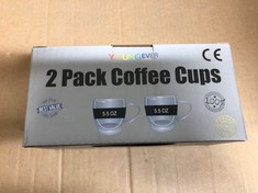 QTY OF ITEMS TO INCLUDE 2 PACK COFFEE CUPS RRP £196: LOCATION - A RACK