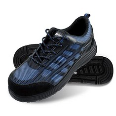 4 X ANANDA STEEL TOE CAP TRAINERS, ANTI-SLIP, LIGHTWEIGHT, BREATHABLE, NON METALLIC PUNCTURE PROOF, SLIP RESISTANT SAFETY TRAINERS, KEVLAR MIDSOLE, SPORTIC SNEAKERS, CONSTRUCTION, LOGISTIC, MACHINERY