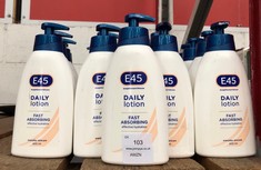 16X E45 DAILY LOTION: LOCATION - B RACK(COLLECTION OR OPTIONAL DELIVERY AVAILABLE)