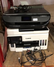 QTY OF PRINTERS TO INCLUDE CANON MAXIFY PRINTER MODEL GX6050: LOCATION - B RACK(COLLECTION OR OPTIONAL DELIVERY AVAILABLE)
