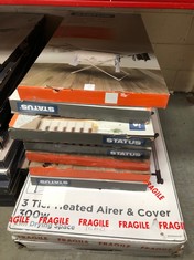 QTY OF ASSORTED ELECTRIC HEATED AIRERS TO INCLUDE BLACK & DECKER 3 TIER HEATED AIRER & COVER: LOCATION - B RACK(COLLECTION OR OPTIONAL DELIVERY AVAILABLE)