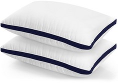 PALLET OF BEDDING ITEMS TO INCLUDE UTOPIA MICROFIBER GUSSET PILLOW : LOCATION - BACK FLOOR(COLLECTION OR OPTIONAL DELIVERY AVAILABLE)