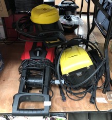 QTY OF ASSORTED ITEMS TO INCLUDE WEBB PRESSURE WASHER: LOCATION - BACK TABLES(COLLECTION OR OPTIONAL DELIVERY AVAILABLE)