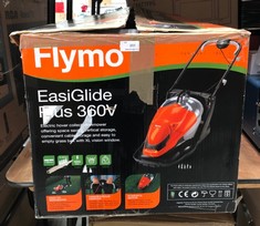 FLYMO EASI GLIDE PLUS 360V CORDED LAWN MOWER : LOCATION - BACK TABLES(COLLECTION OR OPTIONAL DELIVERY AVAILABLE)
