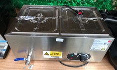 WILREP COMMERCIAL ELECTRIC FOOD WARMER : LOCATION - BACK TABLES(COLLECTION OR OPTIONAL DELIVERY AVAILABLE)