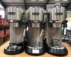 3X DELONGHI COFFEE MACHINE MODEL EC685M: LOCATION - FRONT TABLES(COLLECTION OR OPTIONAL DELIVERY AVAILABLE)