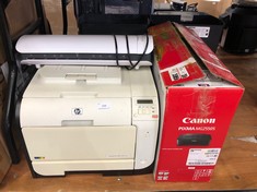 QTY OF ASSORTED OFFICE ITEMS TO INCLUDE CANON PIXMA MG2550S : LOCATION - FRONT TABLES(COLLECTION OR OPTIONAL DELIVERY AVAILABLE)