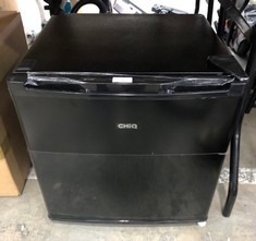 CHIQ BLACK REFRIGERATOR : LOCATION - FRONT TABLES(COLLECTION OR OPTIONAL DELIVERY AVAILABLE)